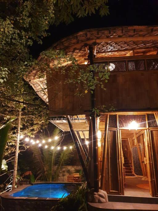 הוילה Selat Eco Bamboo Island Bali - Bamboo House #4 מראה חיצוני תמונה