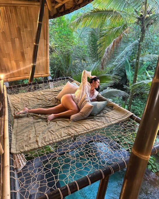 הוילה Selat Eco Bamboo Island Bali - Bamboo House #4 מראה חיצוני תמונה