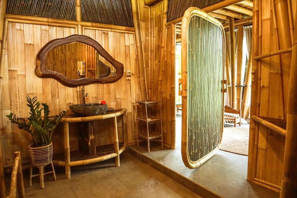 הוילה Selat Eco Bamboo Island Bali - Bamboo House #4 מראה חיצוני תמונה