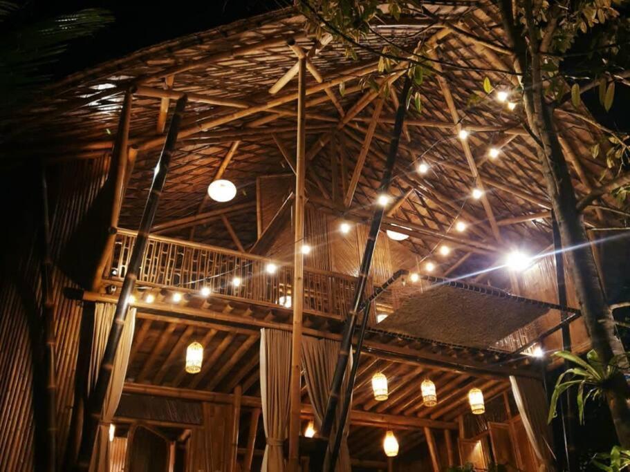 הוילה Selat Eco Bamboo Island Bali - Bamboo House #4 מראה חיצוני תמונה